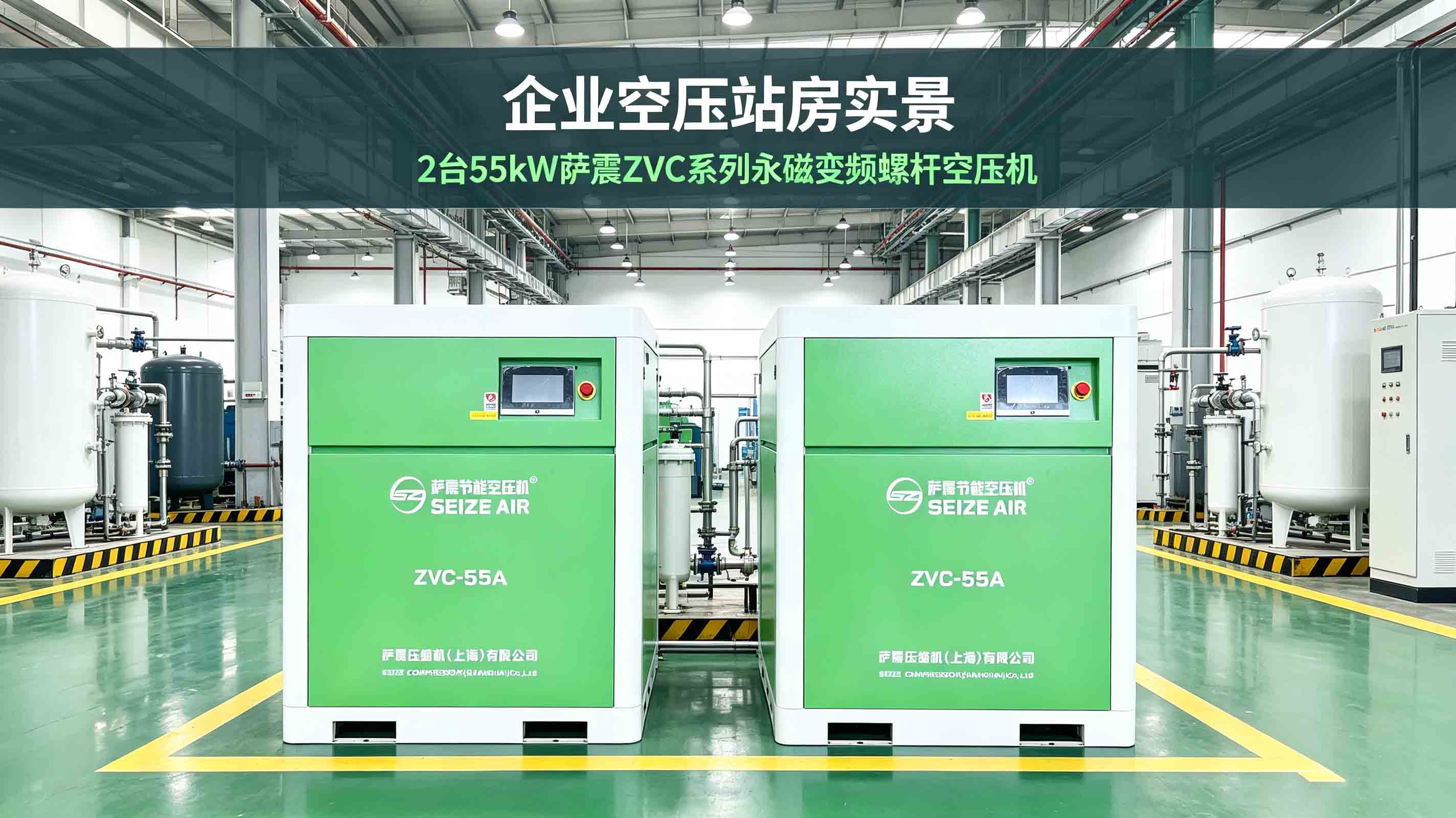 ����55kW ZVCϵ�����ű�Ƶ��ѹ����е�ӹ����䰲װ�ֳ�